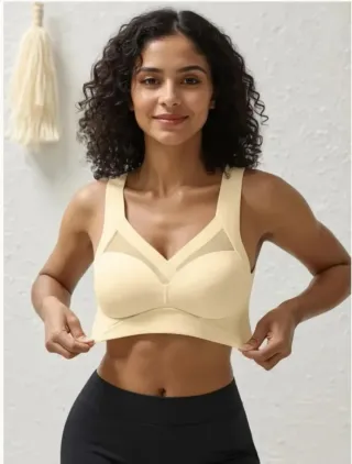 3 Sujetadores Deportivos Yoga Rosa