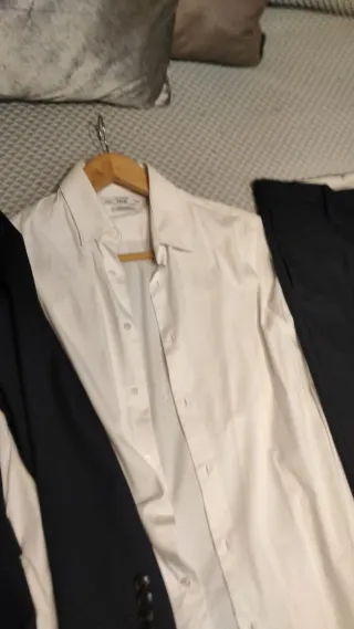 Traje americana talla 40 y pantalón 38 + camisa