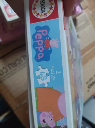 Puzzle Peppa Pig 2 Puzzles Educa 48 Piezas