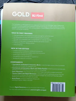 Gold 6e B2 First Student's Book