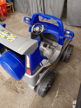 Coche eléctrico infantil VINDICATOR azul