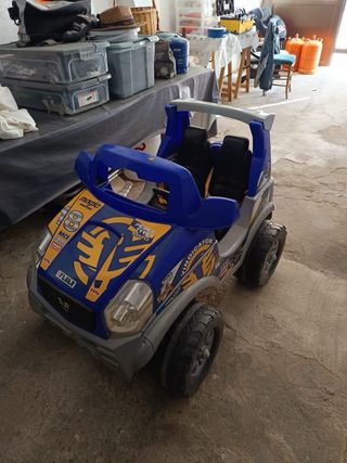 Coche eléctrico infantil VINDICATOR azul