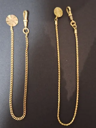 Catenina Orologio Dorata