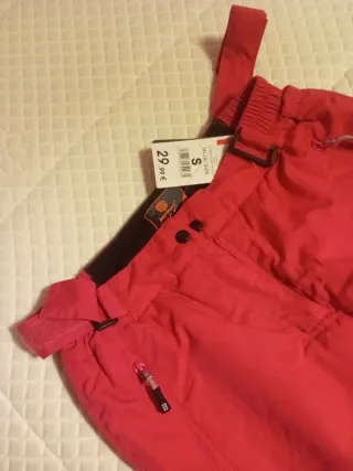 Pantalón de nieve fucsia nuevo