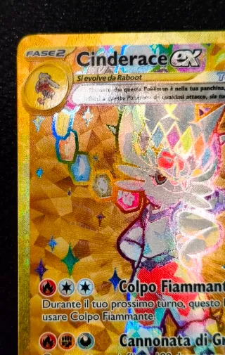 Cinderace EX Gold Promo SVP163 Pokémon