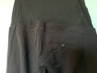 Pantalón vestir premamá negro talla 38