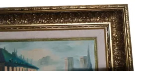 2 Cuadros Óleo Lienzo