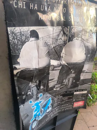 Poster originale Aprilia 1998