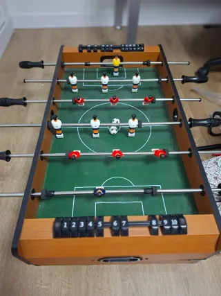 Mesa Multijuegos:futbolín,ping pong, billar,disco