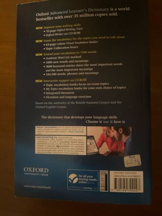 Oxford Advanced Learner's Dictionary