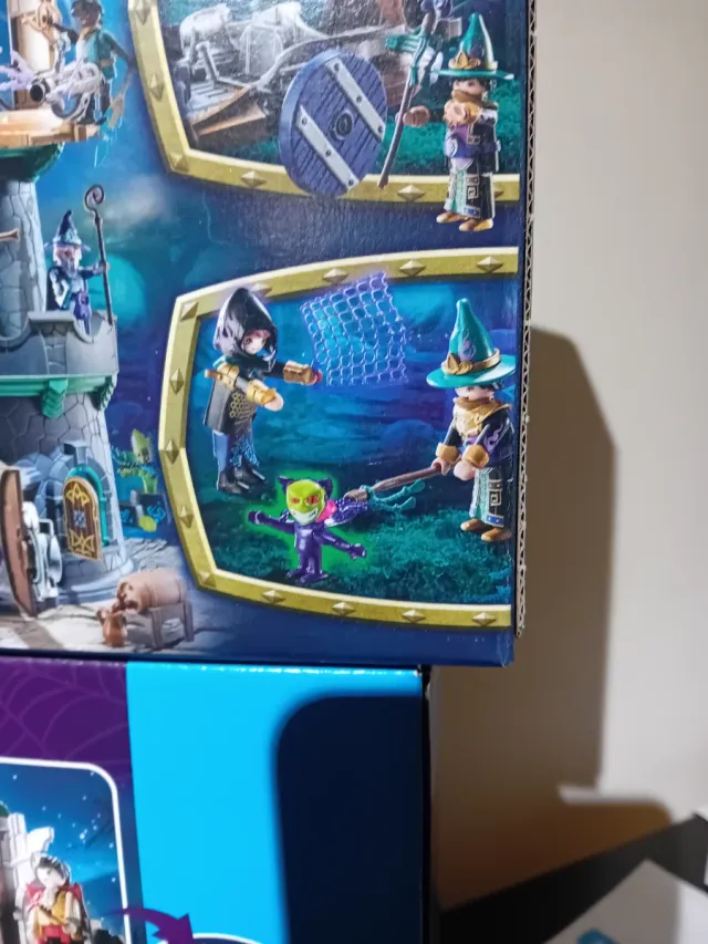 Playmobil Castillo Monstruos y carro bruja precint