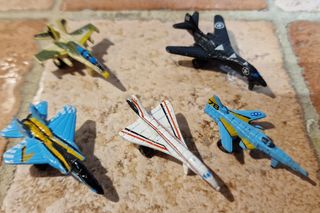 Micromachines Aerei Set 5 Pezzi