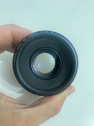 Objetivo Canon EF 50mm f/1.8 II