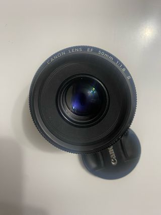Objetivo Canon EF 50mm f/1.8 II