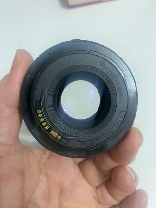 Objetivo Canon EF 50mm f/1.8 II