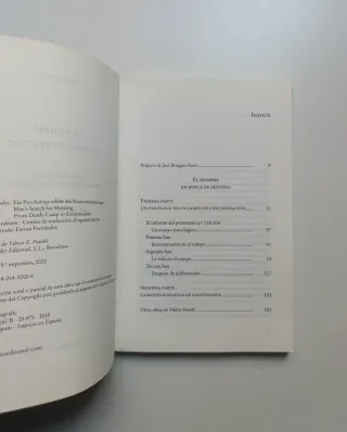 El hombre en busca de sentido.