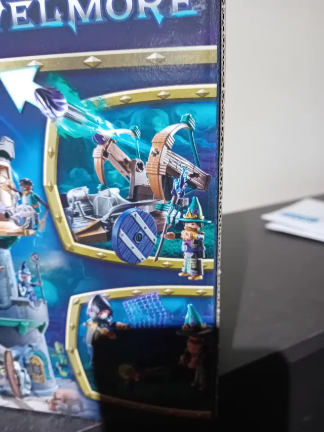 Playmobil Carro Bruja Cazademonios Caballeros