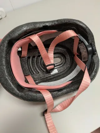 Casco infantil XXS rosa