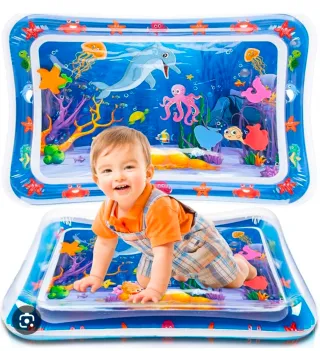 Tapete hinchable de agua para bebés