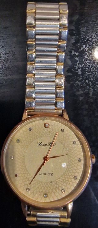 Orologio Yong Lin Argento Brillanti