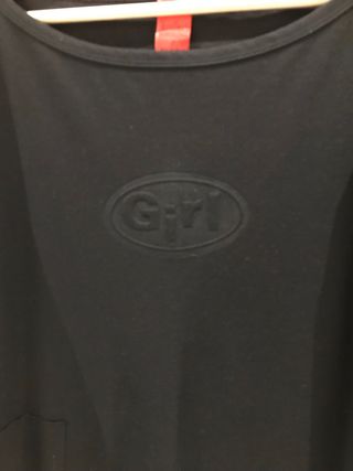 vestido de punto negro