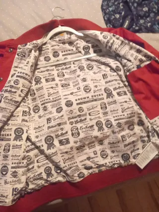 Chaqueta Carhartt Roja Talla M UNISEX