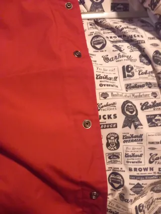 Chaqueta Carhartt Roja Talla M UNISEX