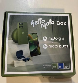 Motorola g15 + Moto Buds - Hello Moto Box