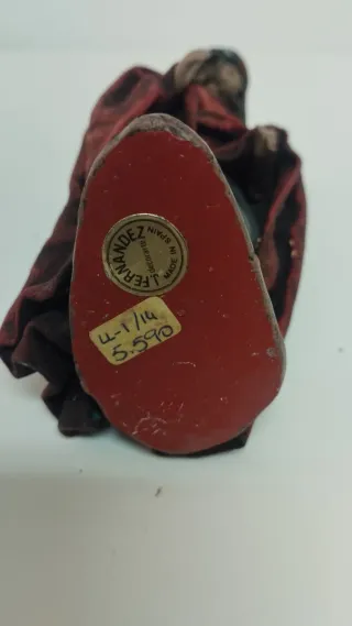 Figura Belén Barro Entelado 14cm Decorarte