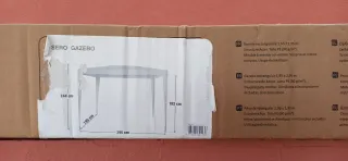 Pérgola 3x2 Metálica Blanca