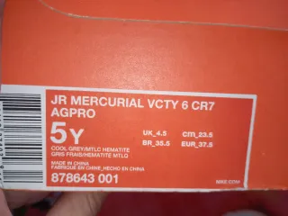 Botas Fútbol Nike CR7 Talla 36.5 Nuevas