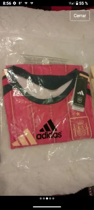 Lote de 3 camisetas de futbol