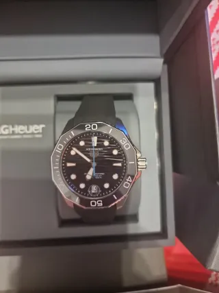 Reloj TAG Heuer Negro y Dorado
