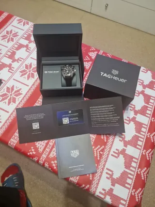 Reloj TAG Heuer Negro y Dorado