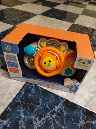 Volante infantil con luz y sonido