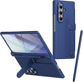 Custodia MagSafe per Samsung Z Fold 7 Blu con S Pen