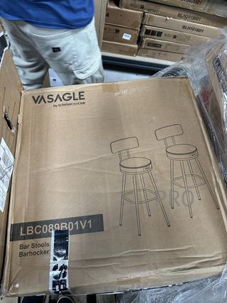 Set di 2 sgabelli da bar