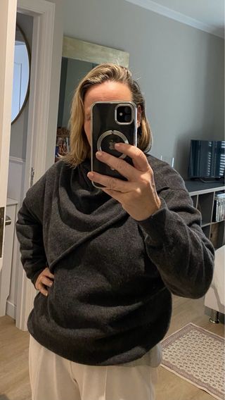 Jersey Massimo Dutti Gris