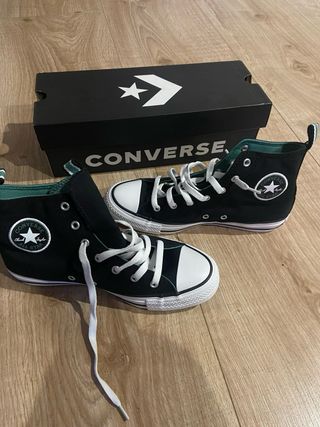 Botas Converse Negras Talla 38.5 a estrenar.