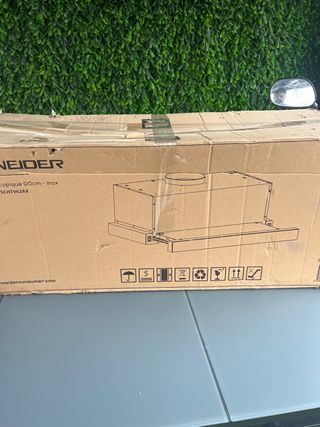 Campana de encastrar 90 cm nueva