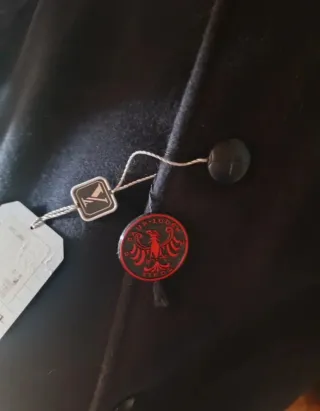 Abrigo negrazul marino muy oscuro sin estrenar