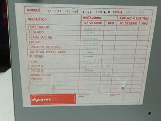 PC Retro INVES BS-486V Beige