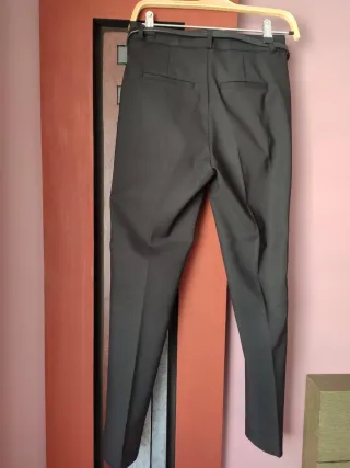 Pantalones Stradivarius Negros Mujer