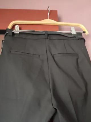 Pantalones Stradivarius Negros Mujer