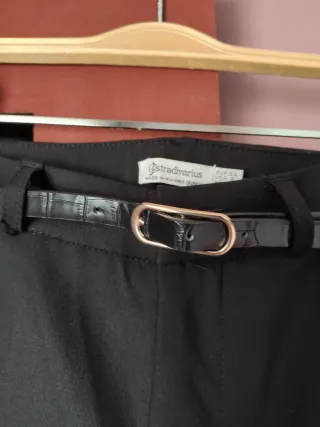 Pantalones Stradivarius Negros Mujer