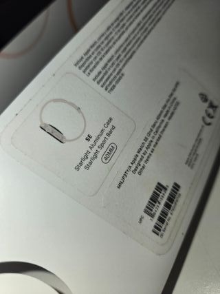 Apple Watch SE GPS 2ª Gen 40mm Plata