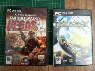 2 Giochi PC: Rainbow Six Vegas 2 + LA Rush