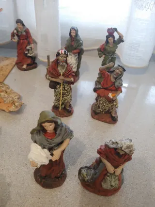 Nacimiento Belén Figuras Pesebre