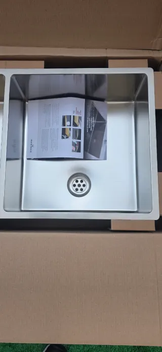 Fregadero Doble Reginox Acero Inoxidable