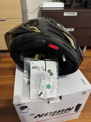 Casco Nolan X-804RS Áureo Talla L nuevo